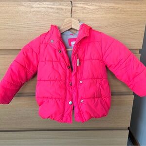Carter's Bright Pink Puffer Jacket